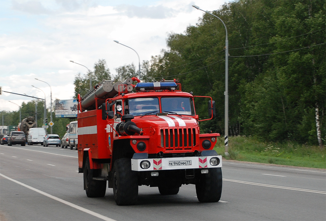 Москва, № К 940 ММ 77 — Урал-43206-41