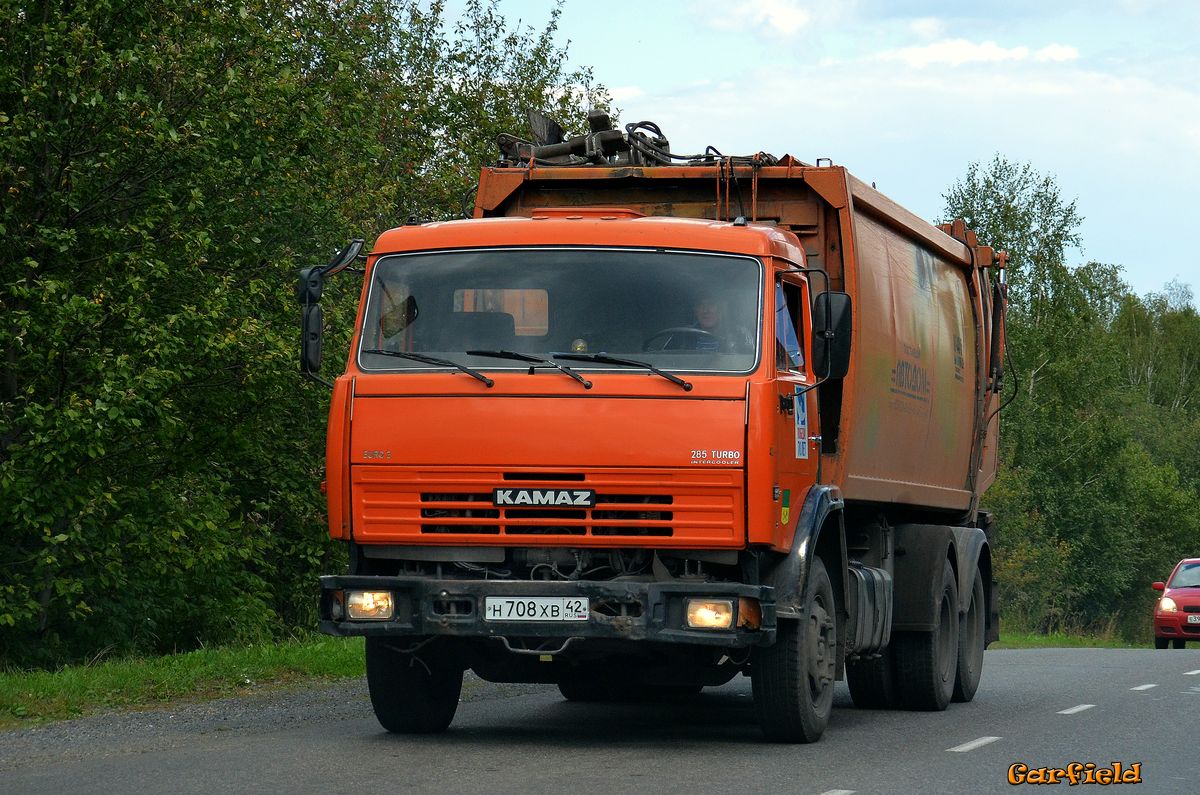 Кемеровская область, № Н 708 ХВ 42 — КамАЗ-65115-D3