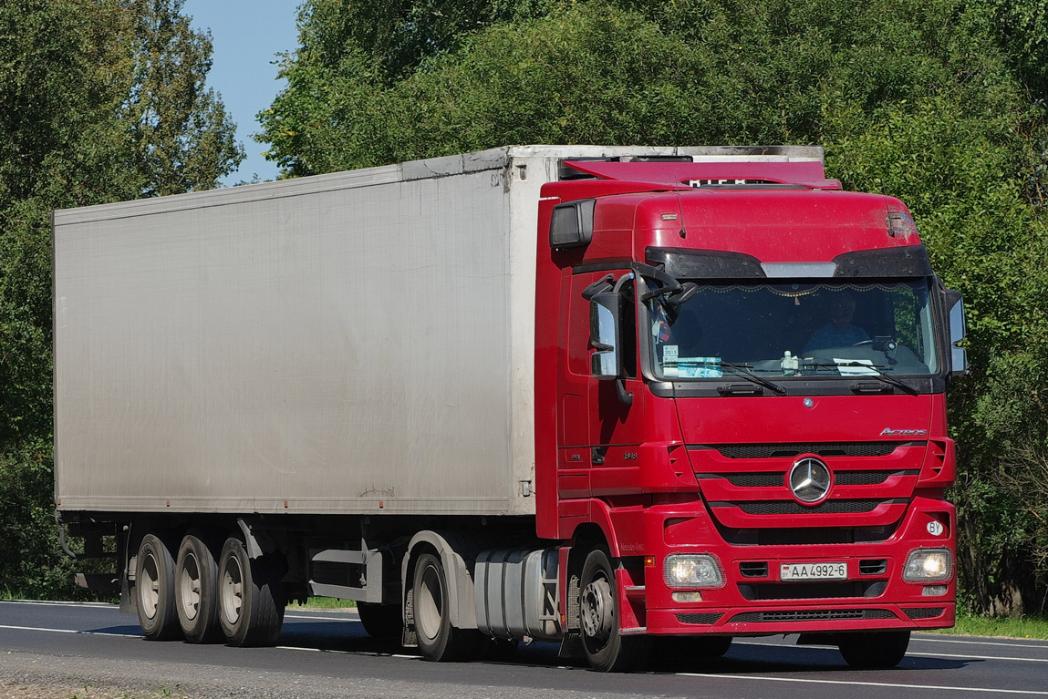 Могилёвская область, № АА 4992-6 — Mercedes-Benz Actros ('2009) 1846