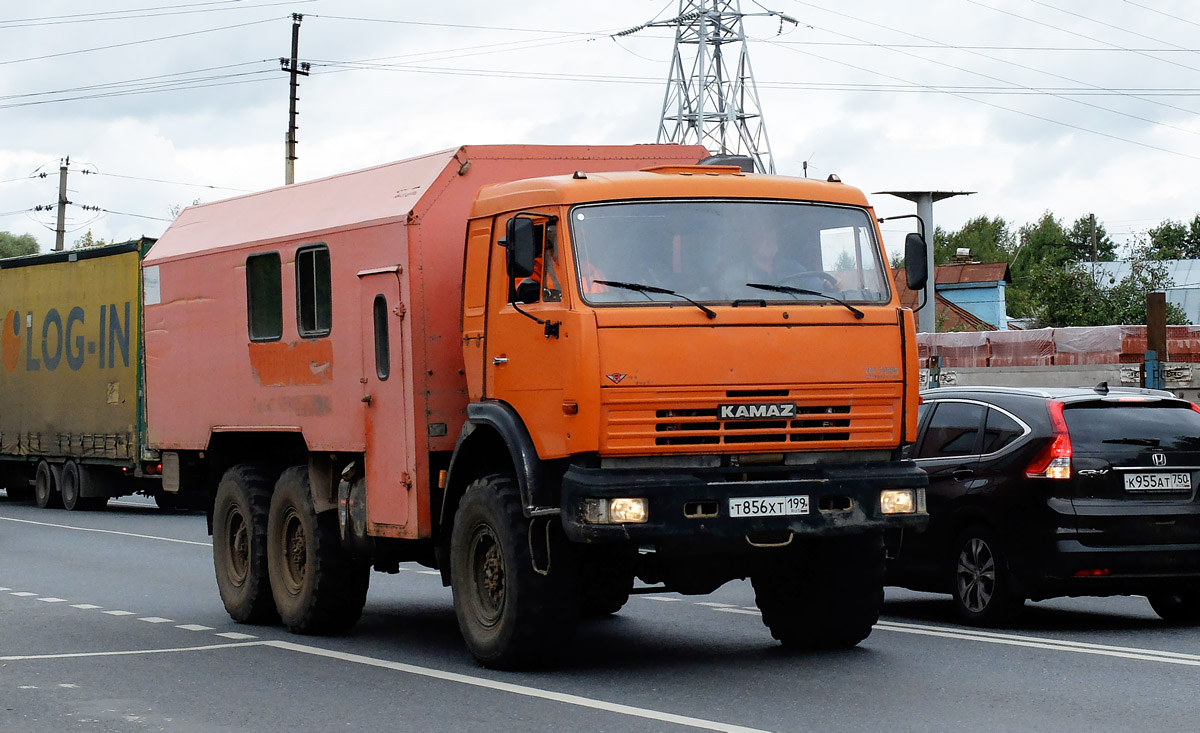 Москва, № Т 856 ХТ 199 — КамАЗ-43118-15 [43118R]