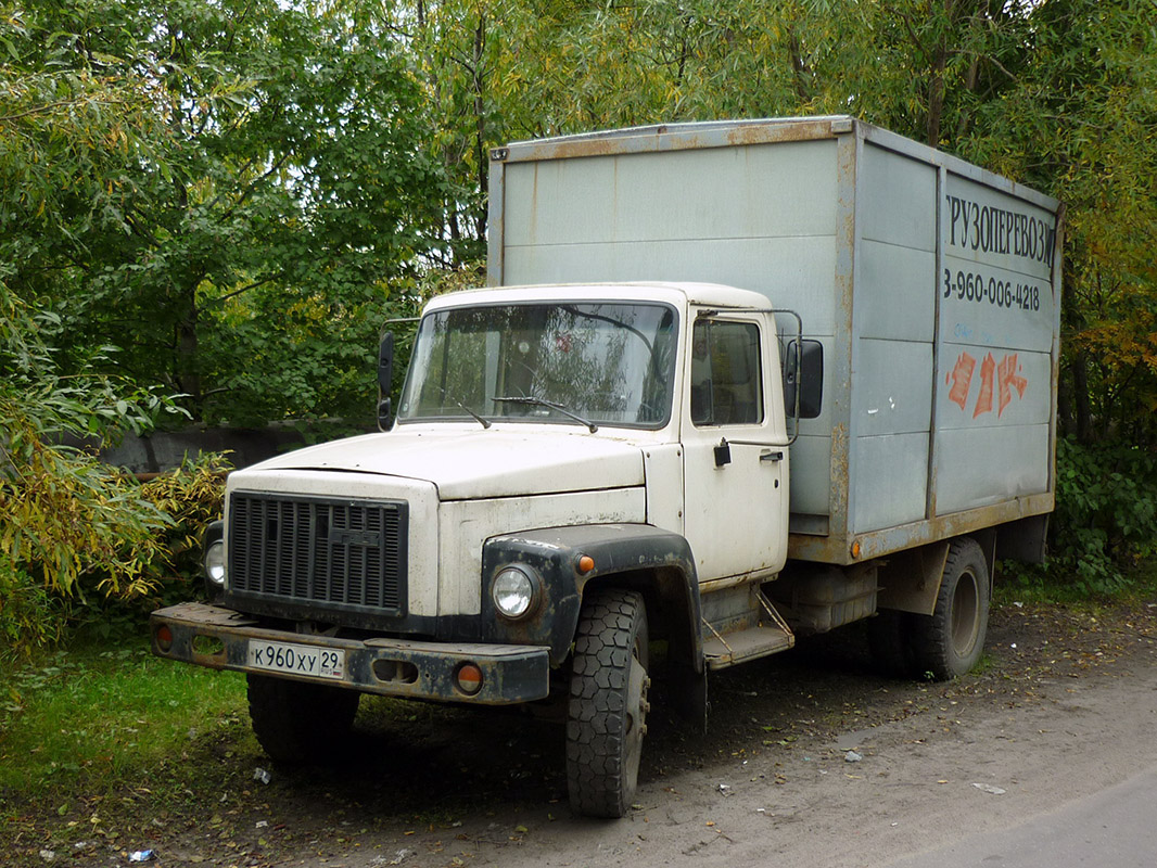 Архангельская область, № К 960 ХУ 29 — ГАЗ-3307