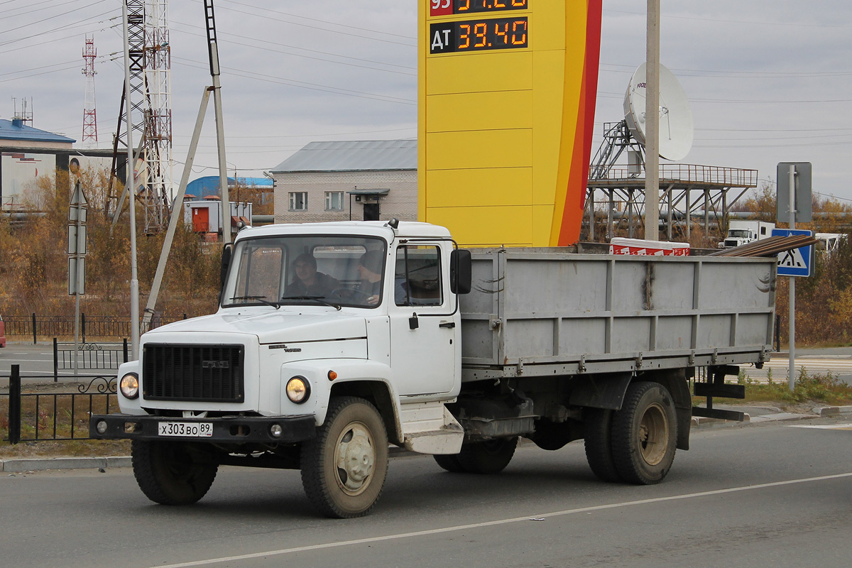 Ямало-Ненецкий автоном.округ, № Х 303 ВО 89 — ГАЗ-3309