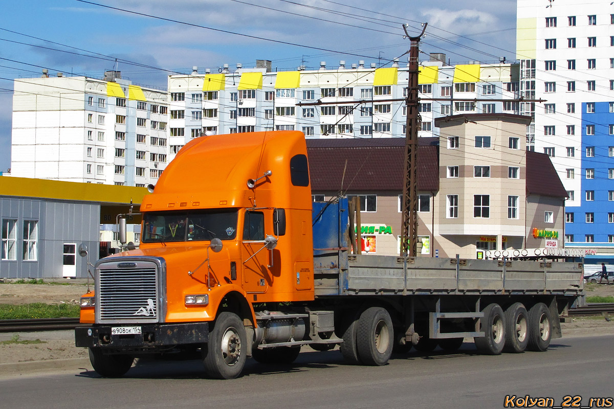 Новосибирская область, № В 908 ОК 154 — Freightliner FLD 120 SD