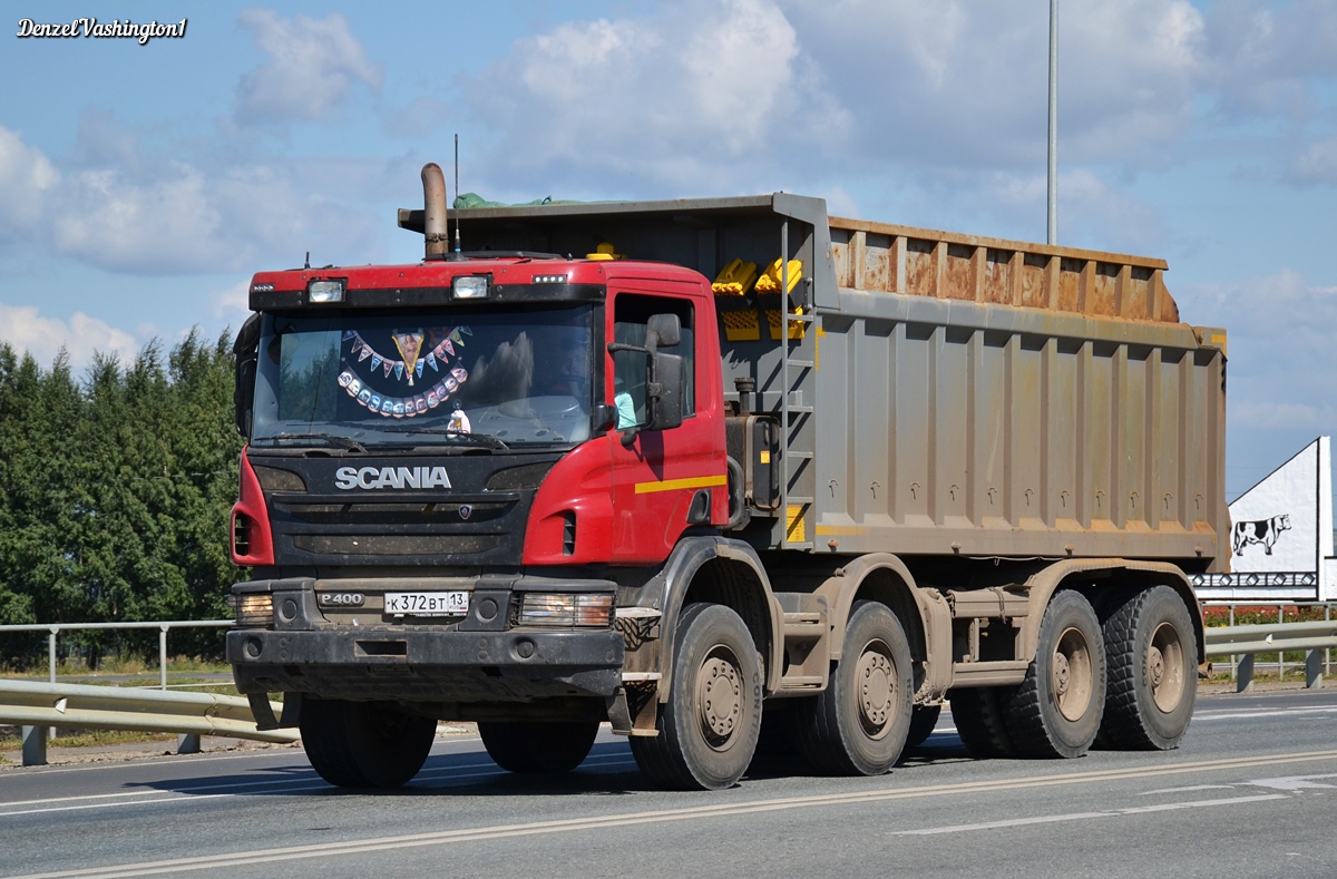 Мордовия, № К 372 ВТ 13 — Scania ('2011) P400