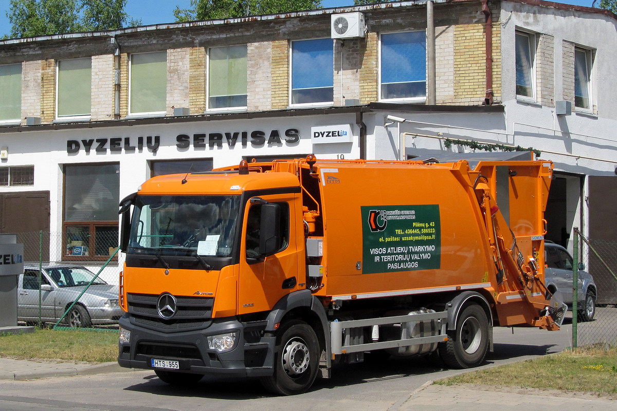 Литва, № HTS 955 — Mercedes-Benz Antos (общ.м)