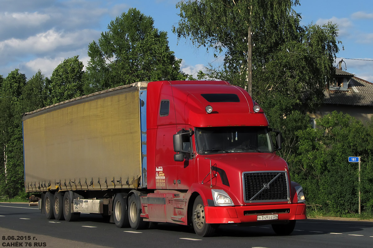 Архангельская область, № Н 349 ВЕ 29 — Volvo VNL670