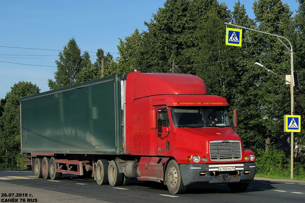 Архангельская область, № Е 100 РМ 29 — Freightliner Century Class