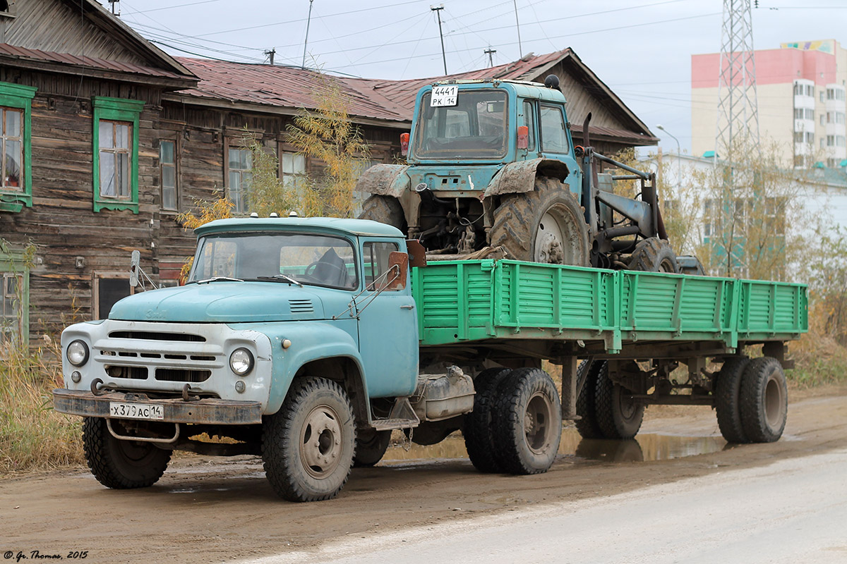 Саха (Якутия), № Х 379 АС 14 — ЗИЛ-441510