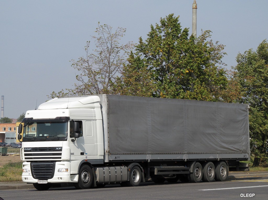 Минск, № АН 4514-7 — DAF XF105 FT