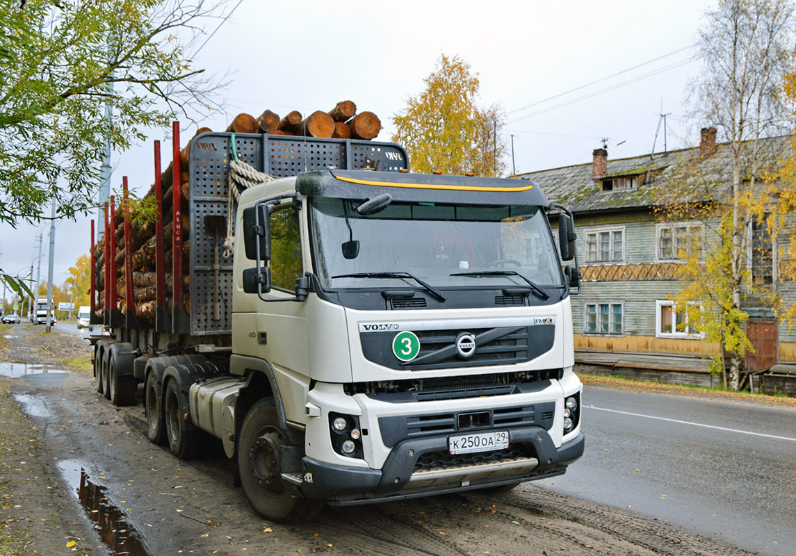 Архангельская область, № К 250 ОА 29 — Volvo ('2010) FMX.440 [X9P]