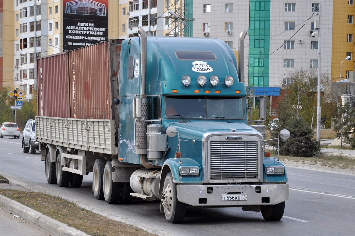 Саха (Якутия), № Т 556 КВ 14 — Freightliner FLD 120 Classic