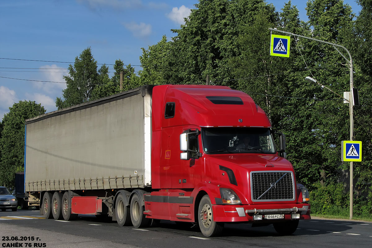 Вологодская область, № Т 646 РС 35 — Volvo VNL670