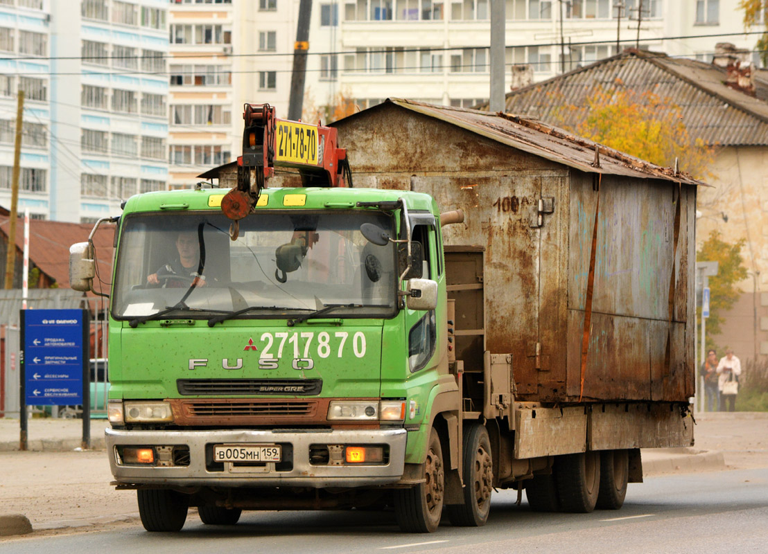 Пермский край, № В 005 МН 159 — Mitsubishi Fuso Super Great