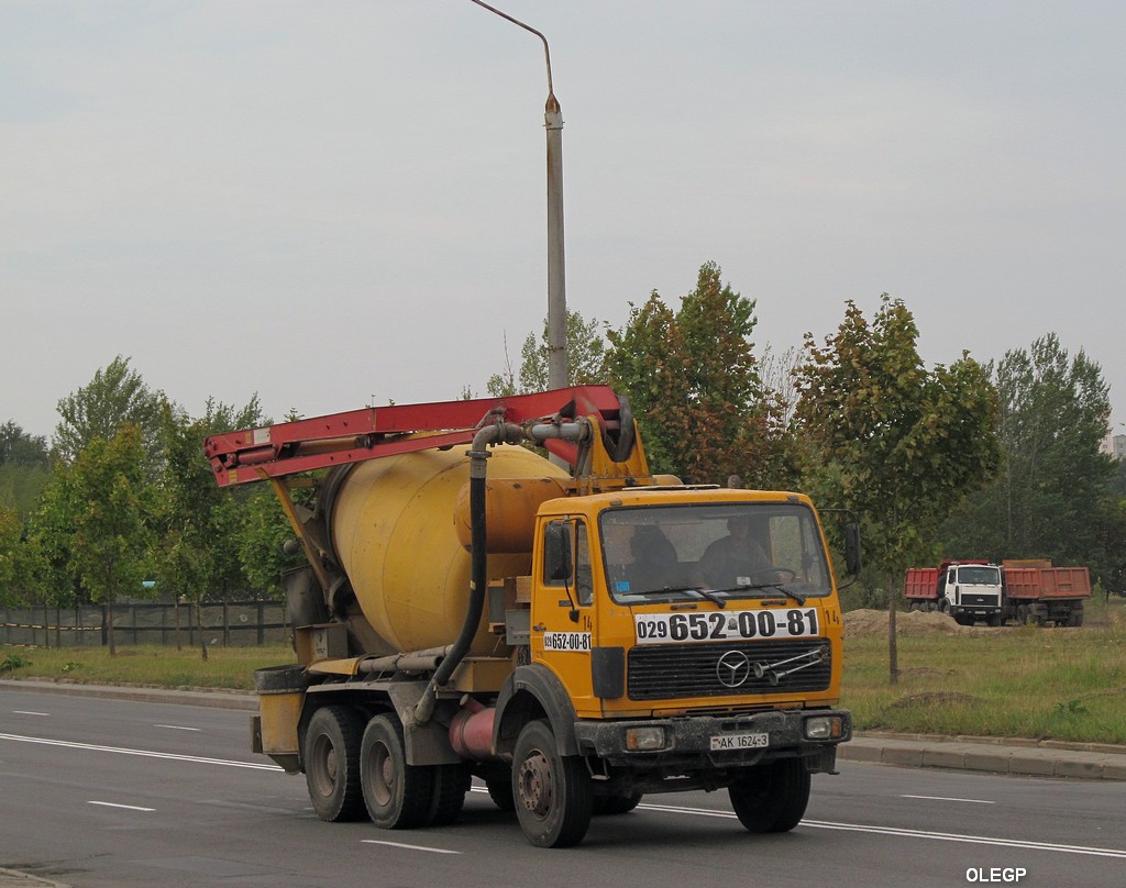 Гомельская область, № АК 1624-3 — Mercedes-Benz NG (общ. мод.)