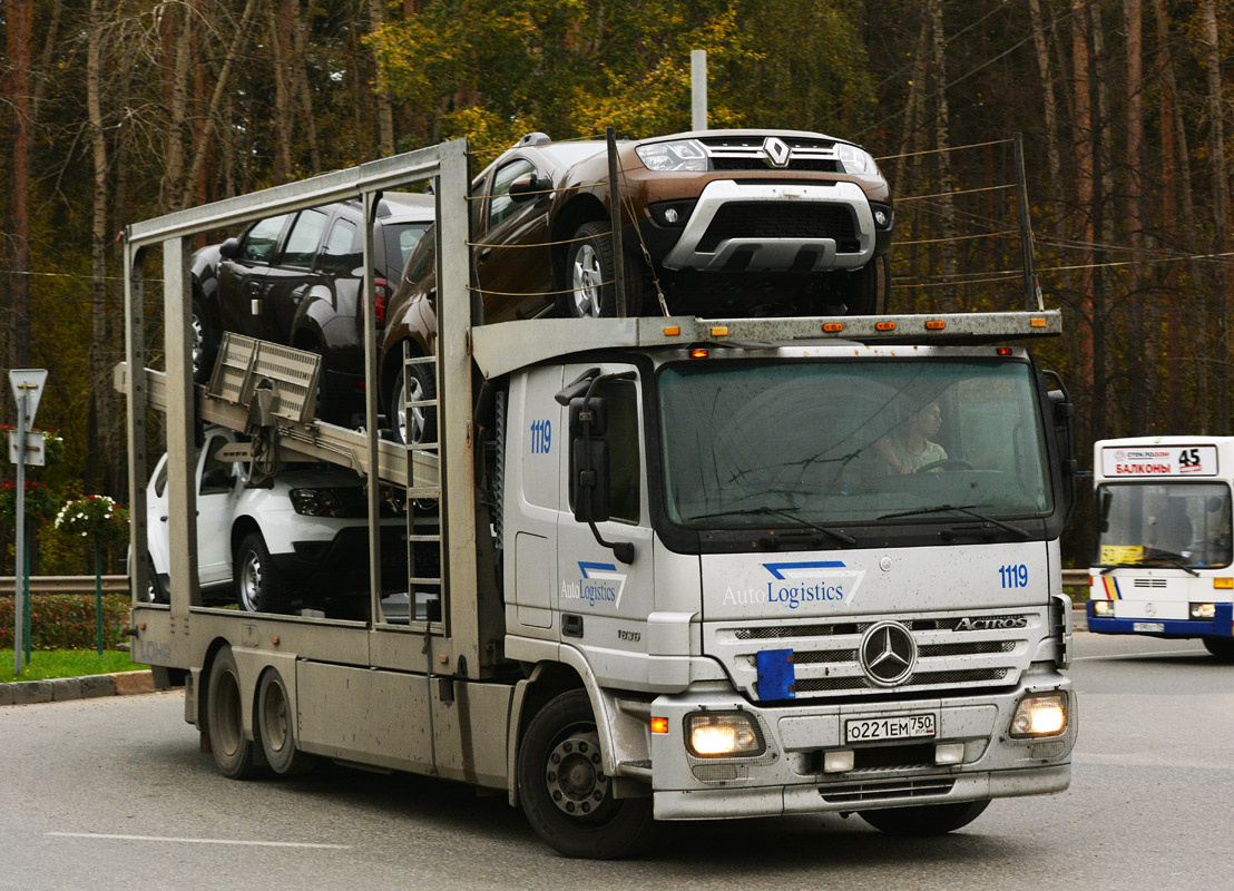 Московская область, № 1119 — Mercedes-Benz Actros ('2003) 1836