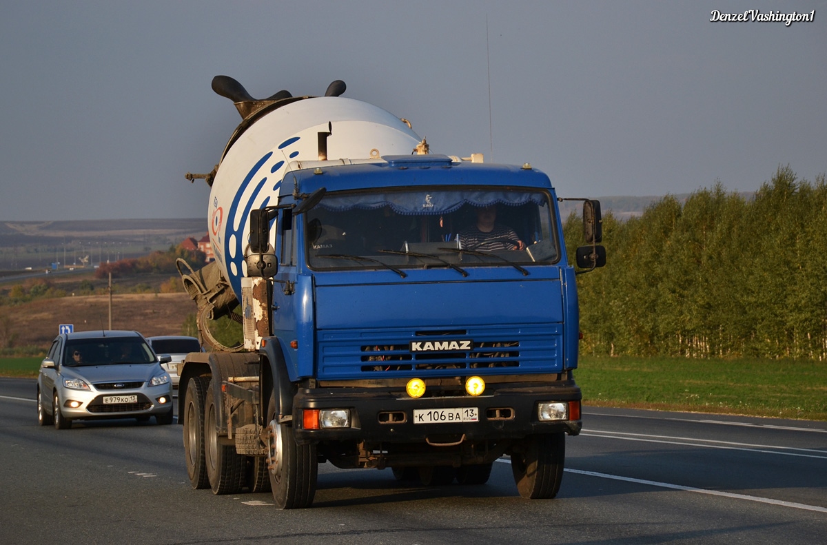 Мордовия, № К 106 ВА 13 — КамАЗ-65115 (общая модель)