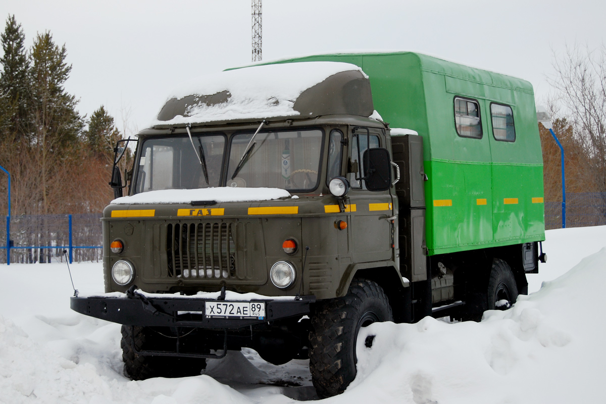 Ямало-Ненецкий автоном.округ, № Х 572 АЕ 89 — ГАЗ-66-05