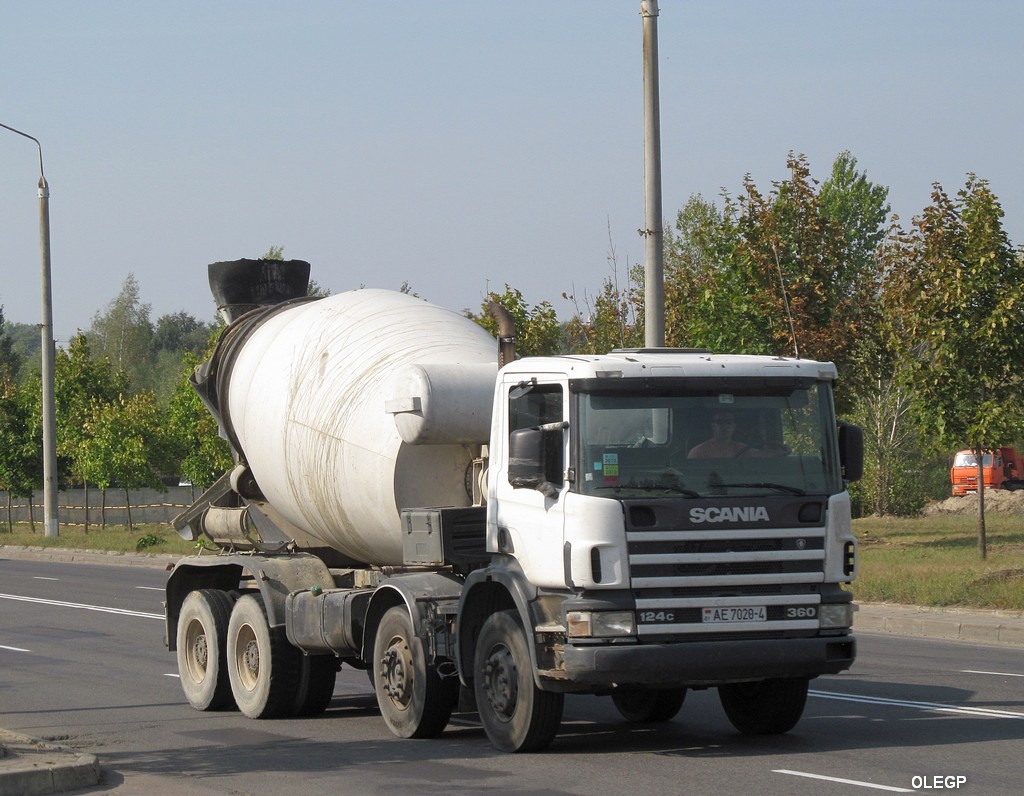 Гродненская область, № АЕ 7020-4 — Scania ('1996) P124C