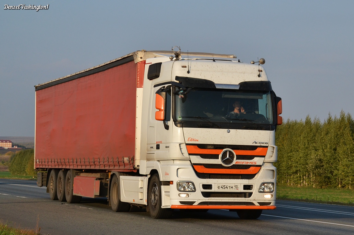 Мордовия, № Е 454 ТМ 13 — Mercedes-Benz Actros ('2009) 1844