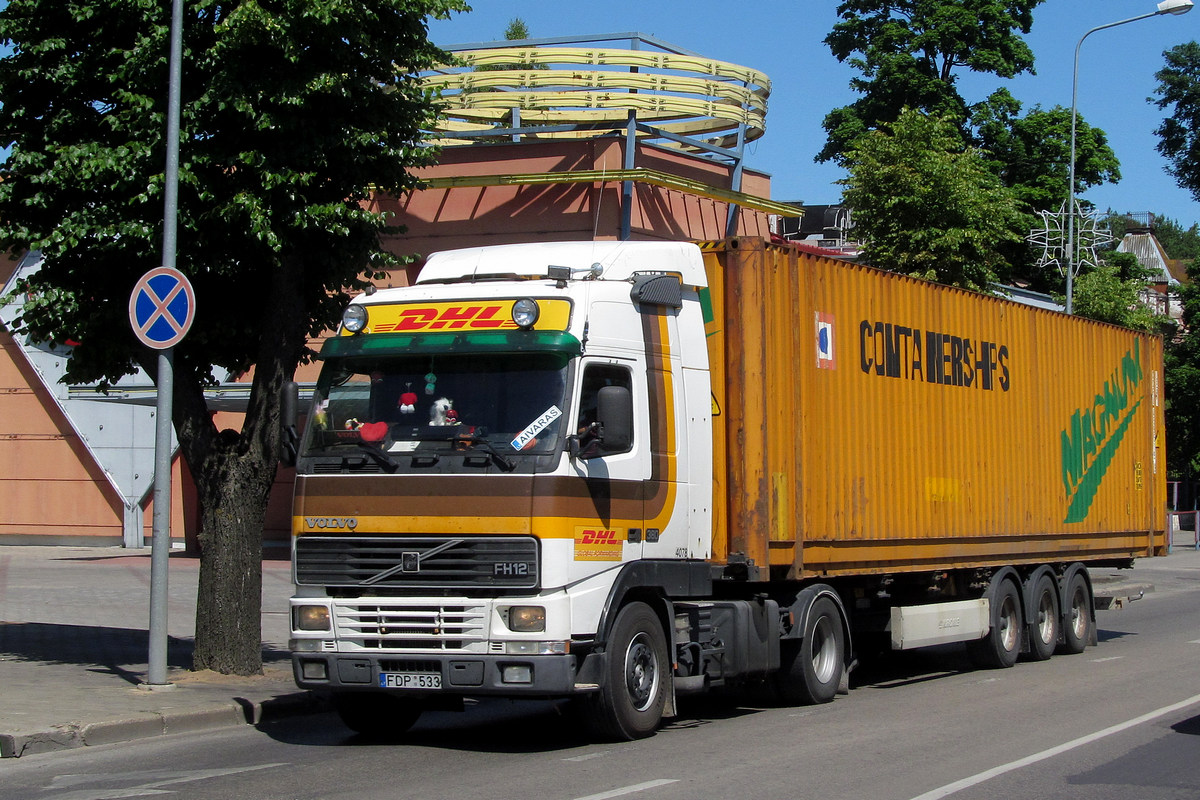 Литва, № FDP 533 — Volvo ('1993) FH12.380