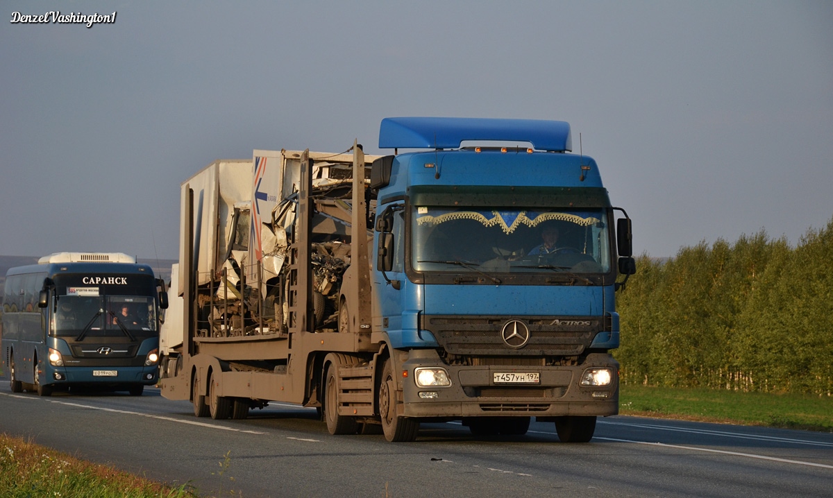 Москва, № Т 457 УН 197 — Mercedes-Benz Actros ('2003) 1841