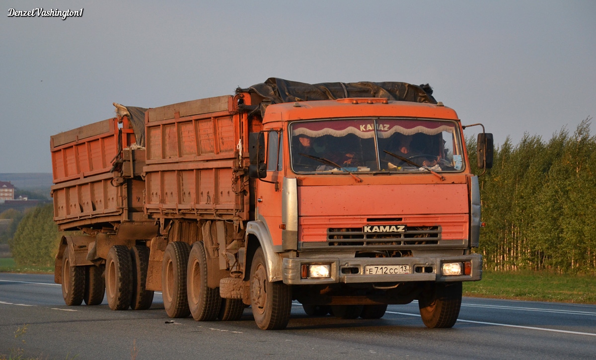 Мордовия, № Е 712 СС 13 — КамАЗ-53215 [532150]