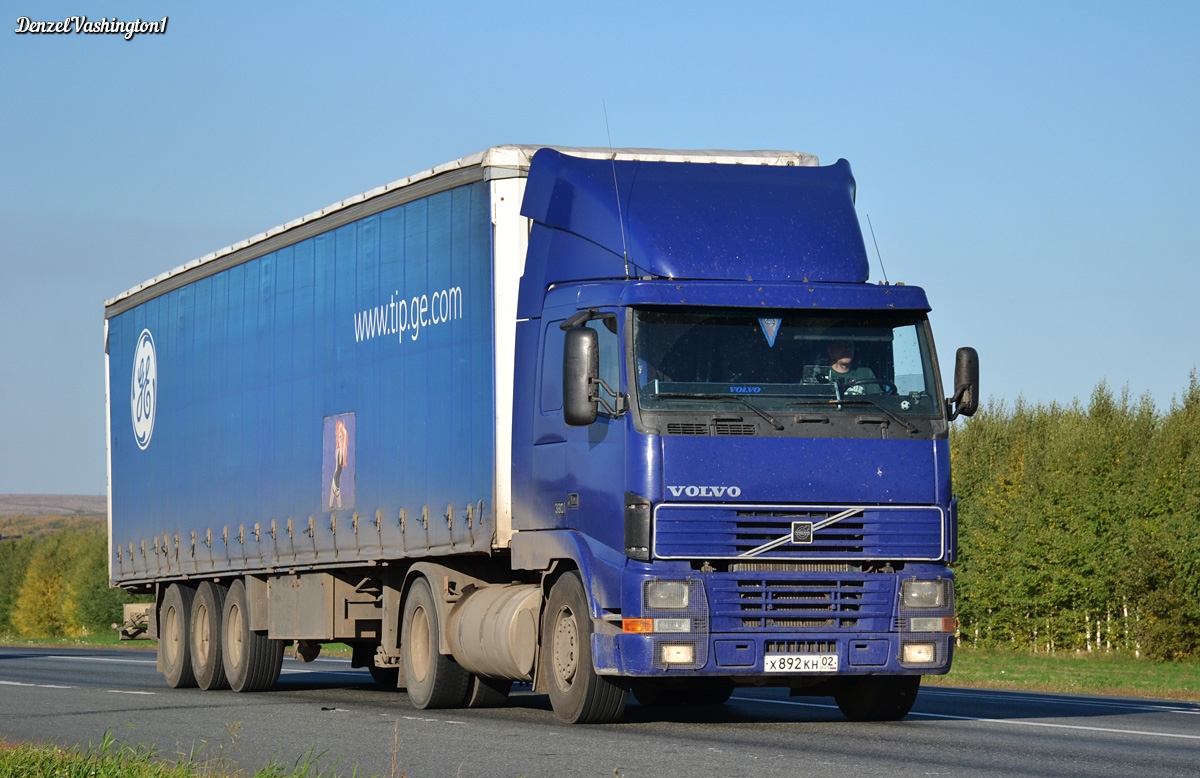 Башкортостан, № Х 892 КН 02 — Volvo ('1993) FH12.380