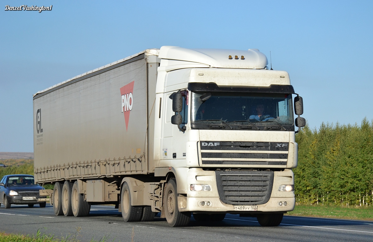 Башкортостан, № Т 489 УУ 102 — DAF XF105 FT