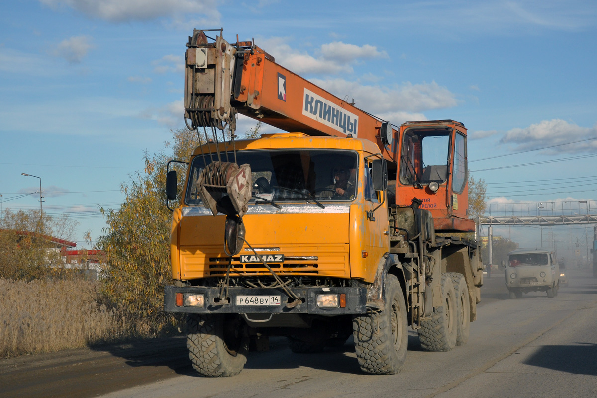 Саха (Якутия), № Р 648 ВУ 14 — КамАЗ-43118-13 [43118N]