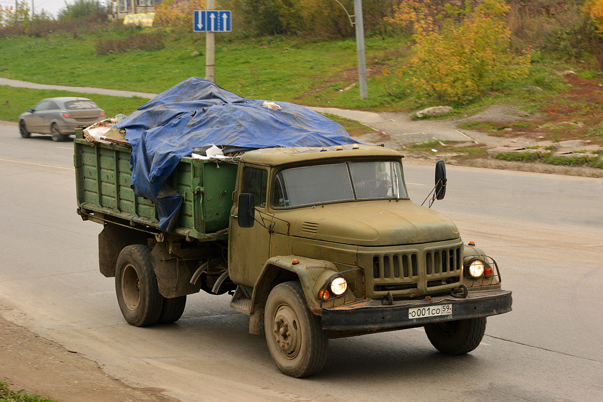 Пермский край, № О 001 СО 59 — ЗИЛ-431412 (УАМЗ)