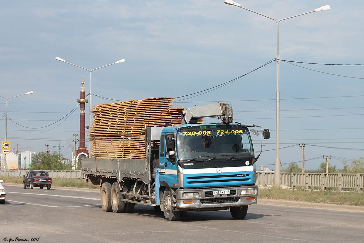 Саха (Якутия), № У 454 КЕ 14 — Isuzu Giga (общая модель)