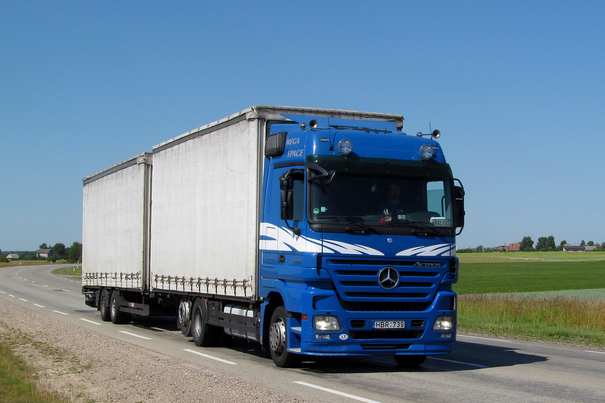 Литва, № HBR 739 — Mercedes-Benz Actros ('2003) 2546