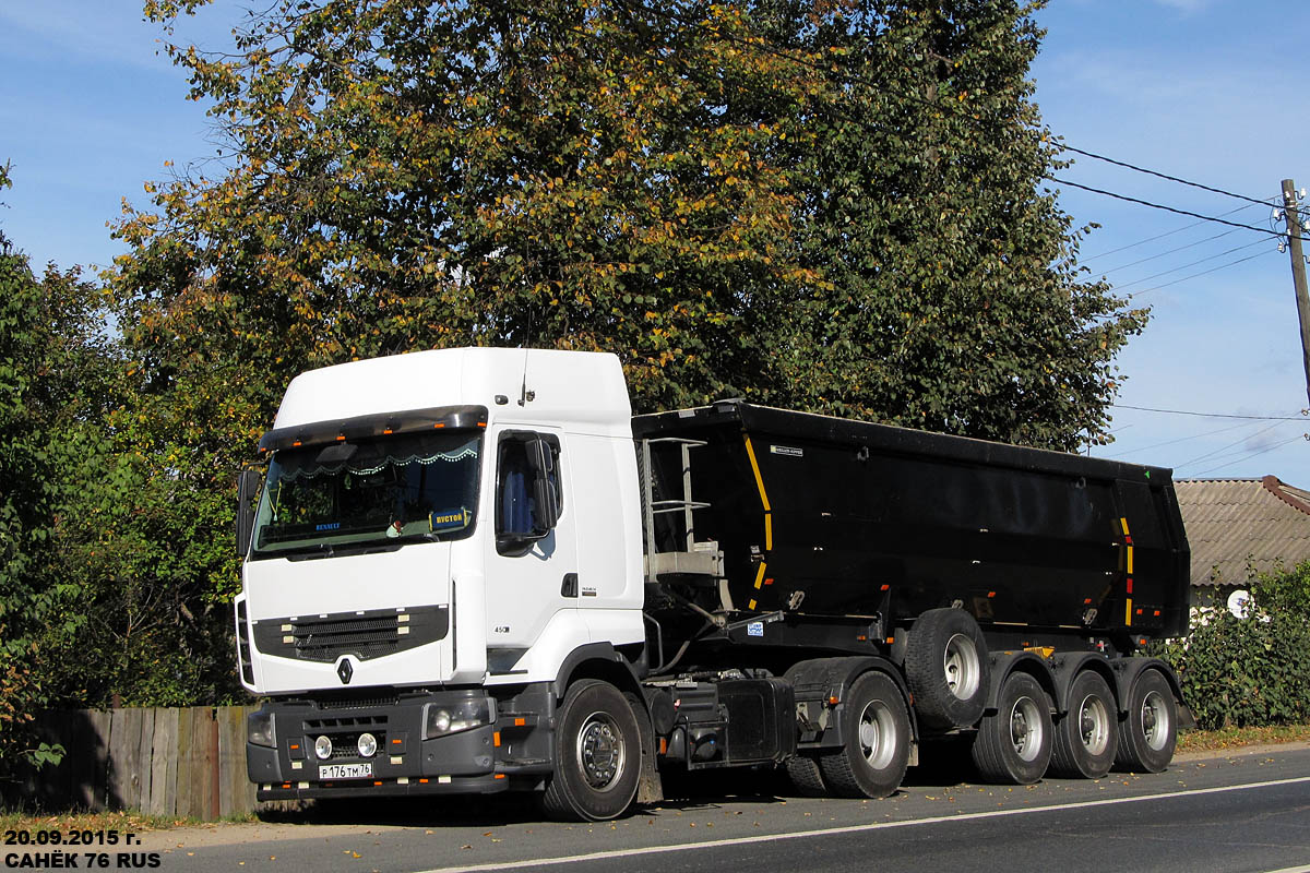 Ярославская область, № Р 176 ТМ 76 — Renault Premium ('2006)