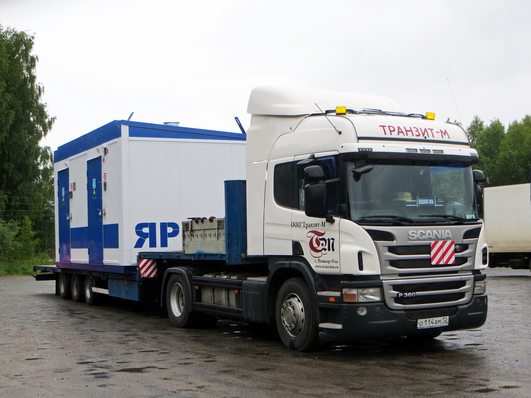 Марий Эл, № О 114 АМ 12 — Scania ('2011) P360