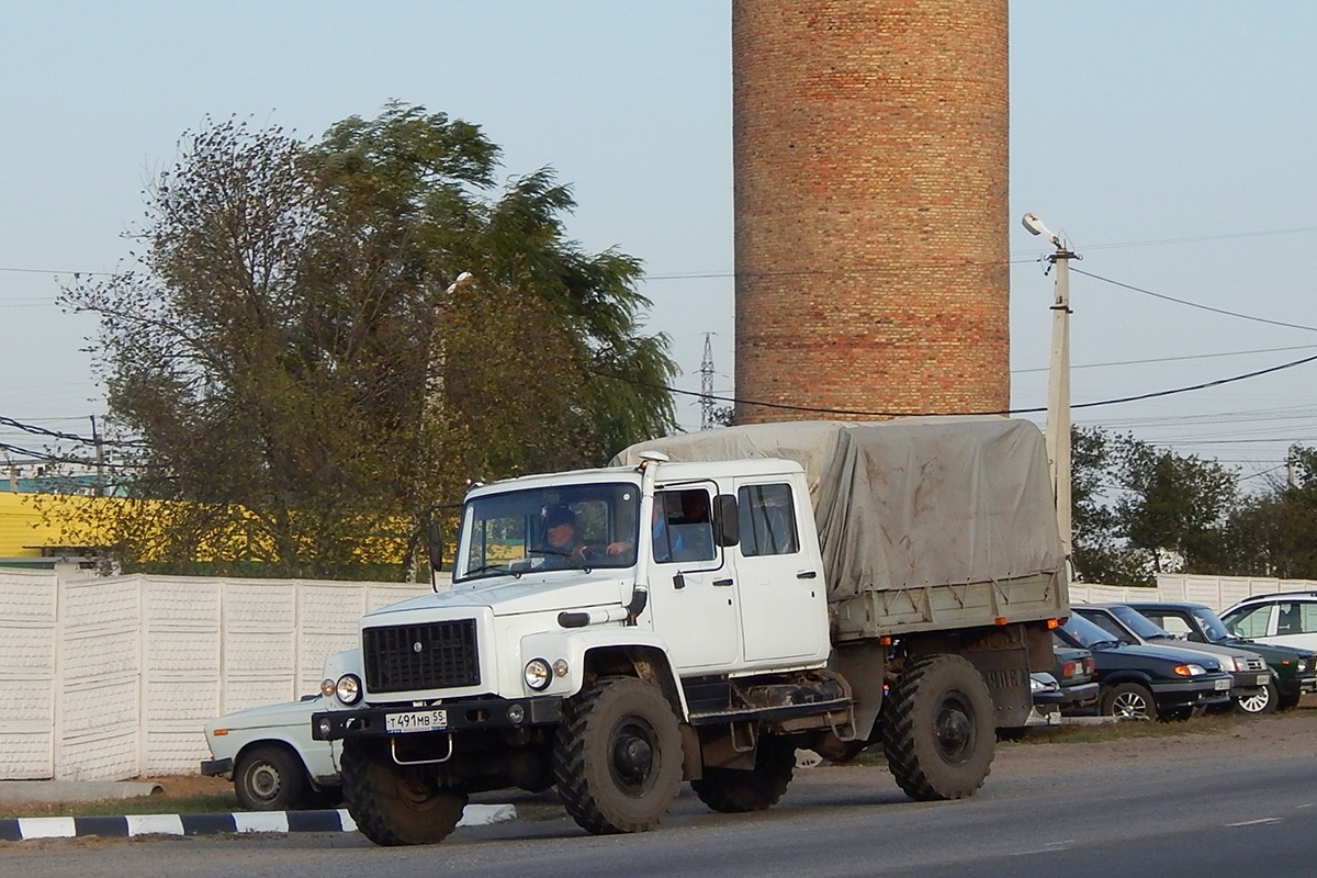 Омская область, № Т 491 МВ 55 — ГАЗ-33081 «Садко»