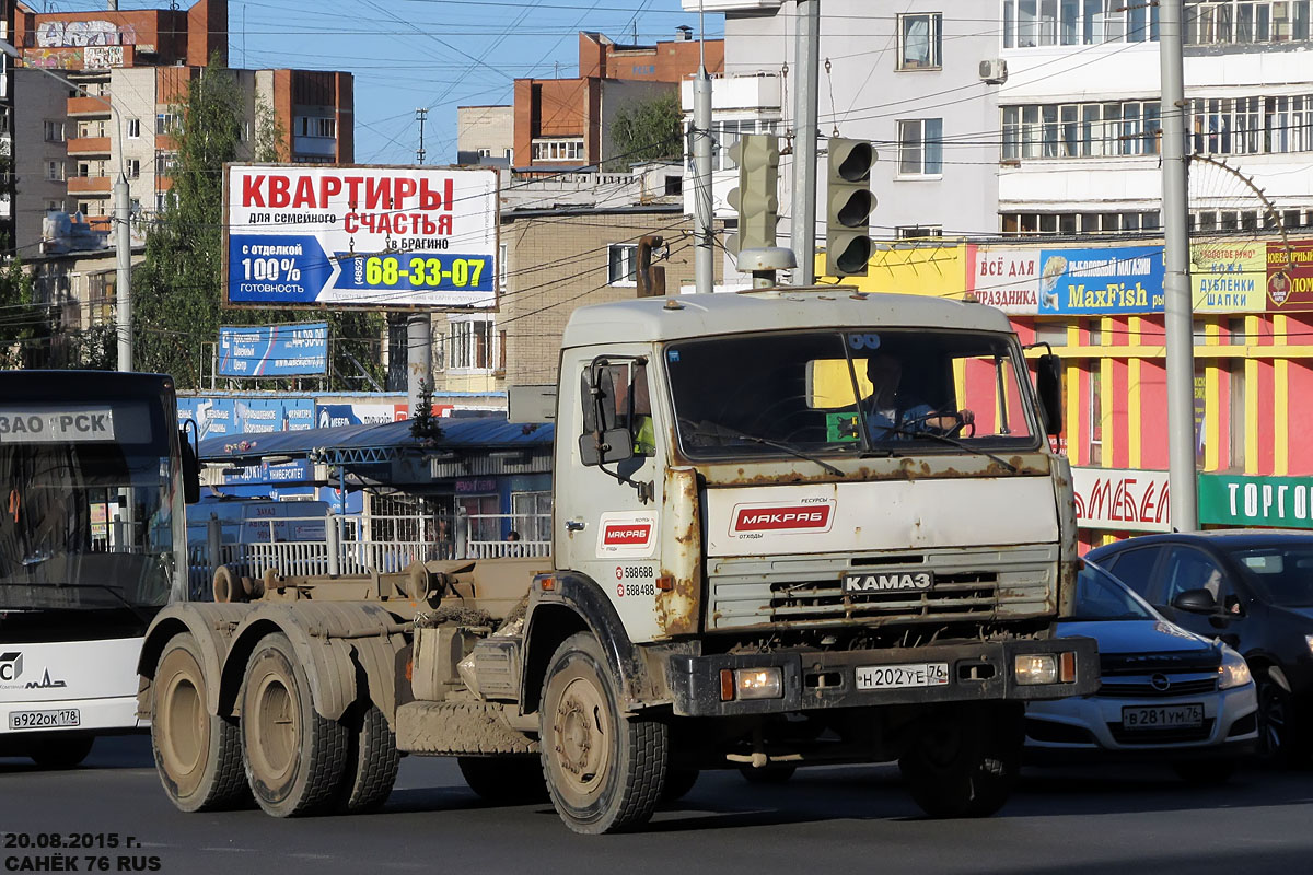 Ярославская область, № Н 202 УЕ 76 — КамАЗ-53215 (общая модель)