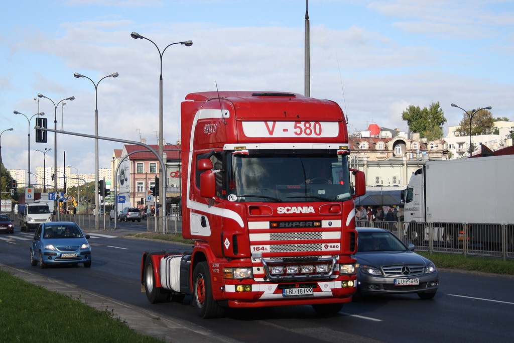 Польша, № LBL 18199 — Scania ('1996) R164L