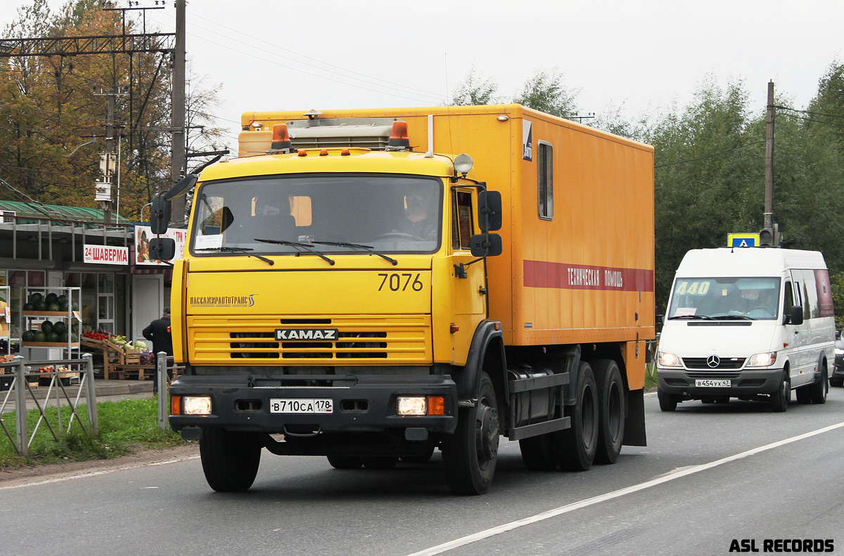 Санкт-Петербург, № 7076 — КамАЗ-65115-62