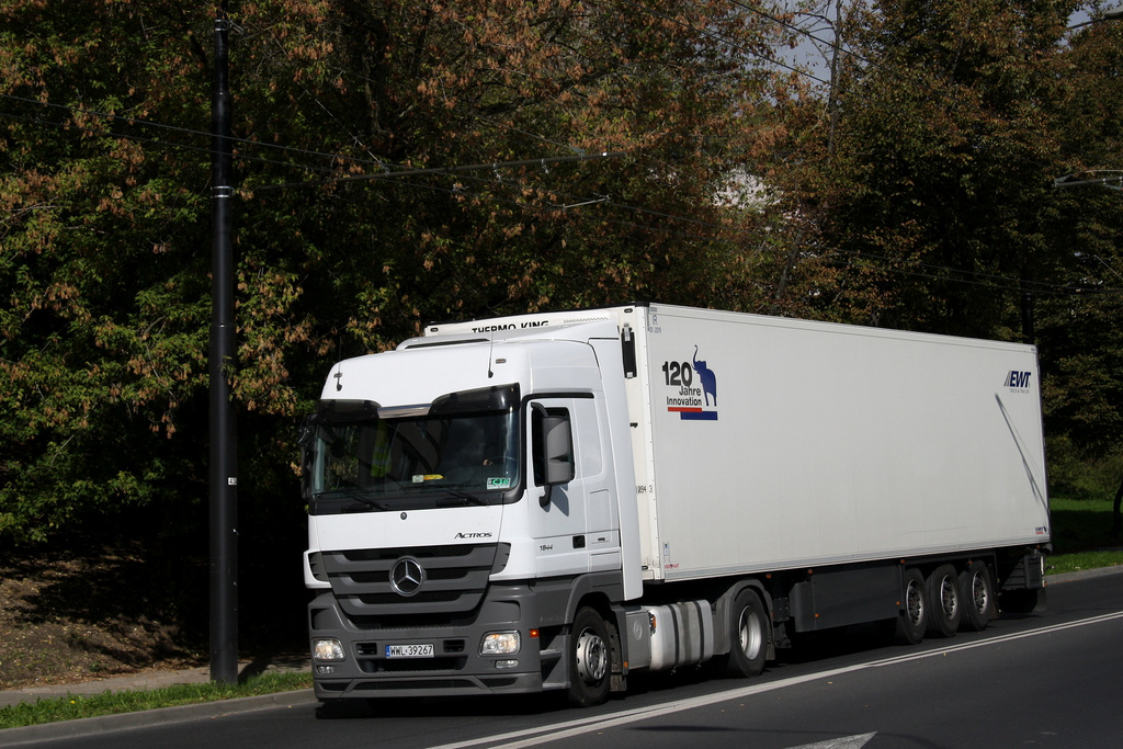 Польша, № WWL 39267 — Mercedes-Benz Actros ('2009) 1844