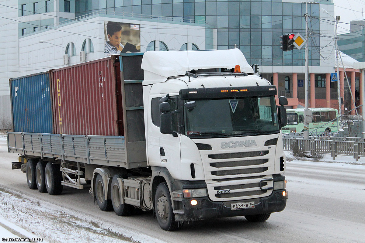 Саха (Якутия), № Р 659 КВ 14 — Scania ('2009) G420