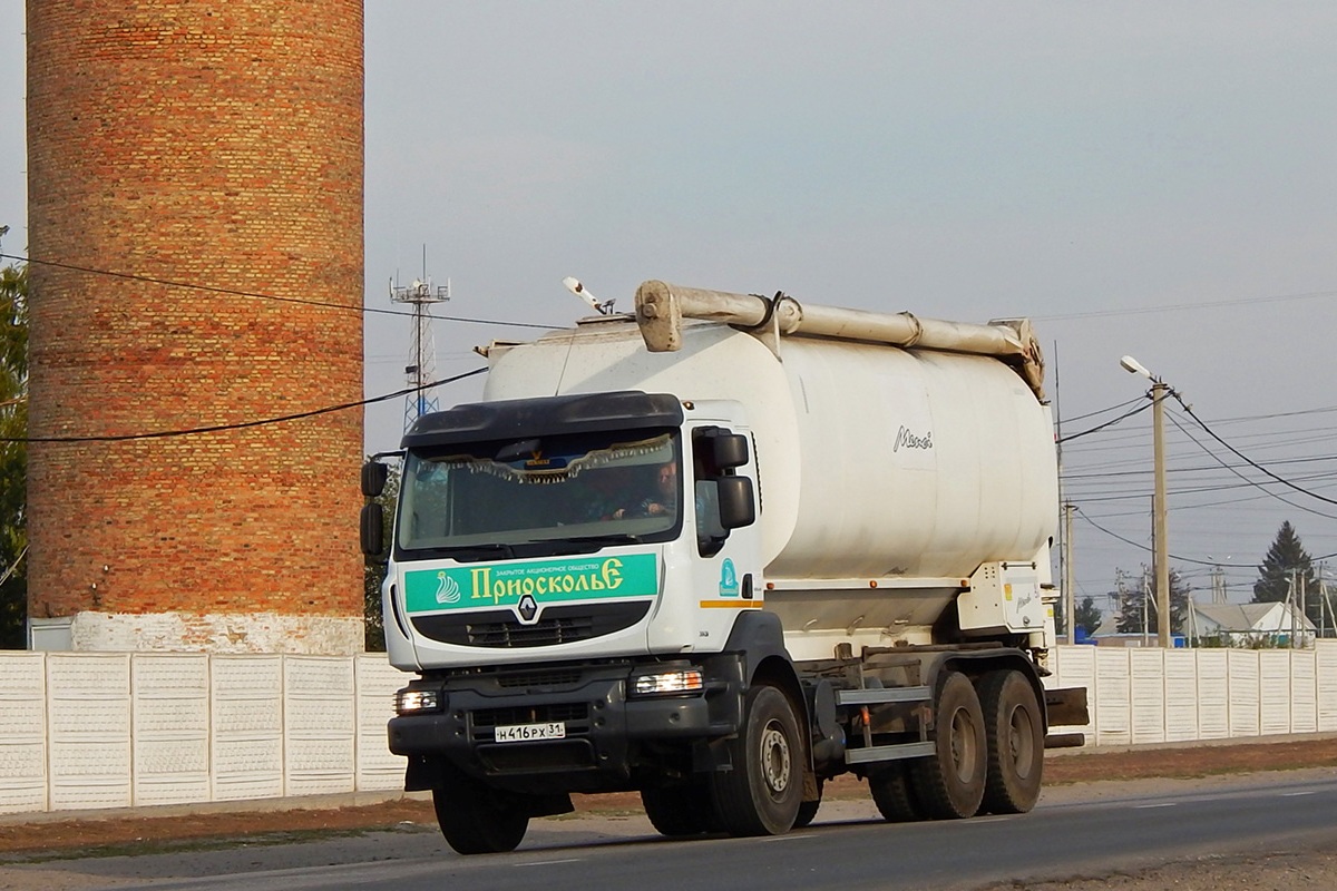 Белгородская область, № Н 416 РХ 31 — Renault Kerax [X9P]