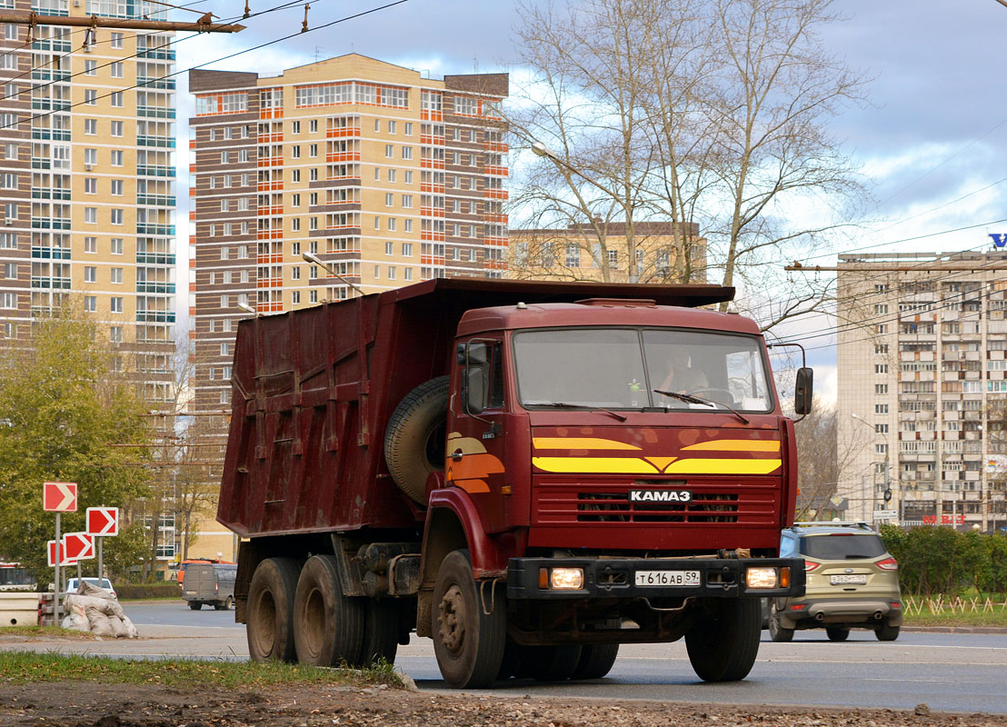 Пермский край, № Т 616 АВ 59 — КамАЗ-65115 [X8V]