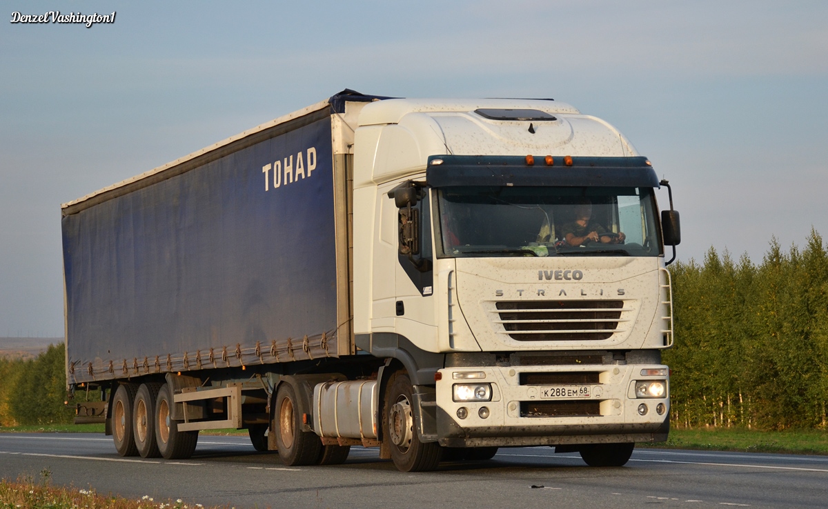 Тамбовская область, № К 288 ЕМ 68 — IVECO Stralis ('2002) 400