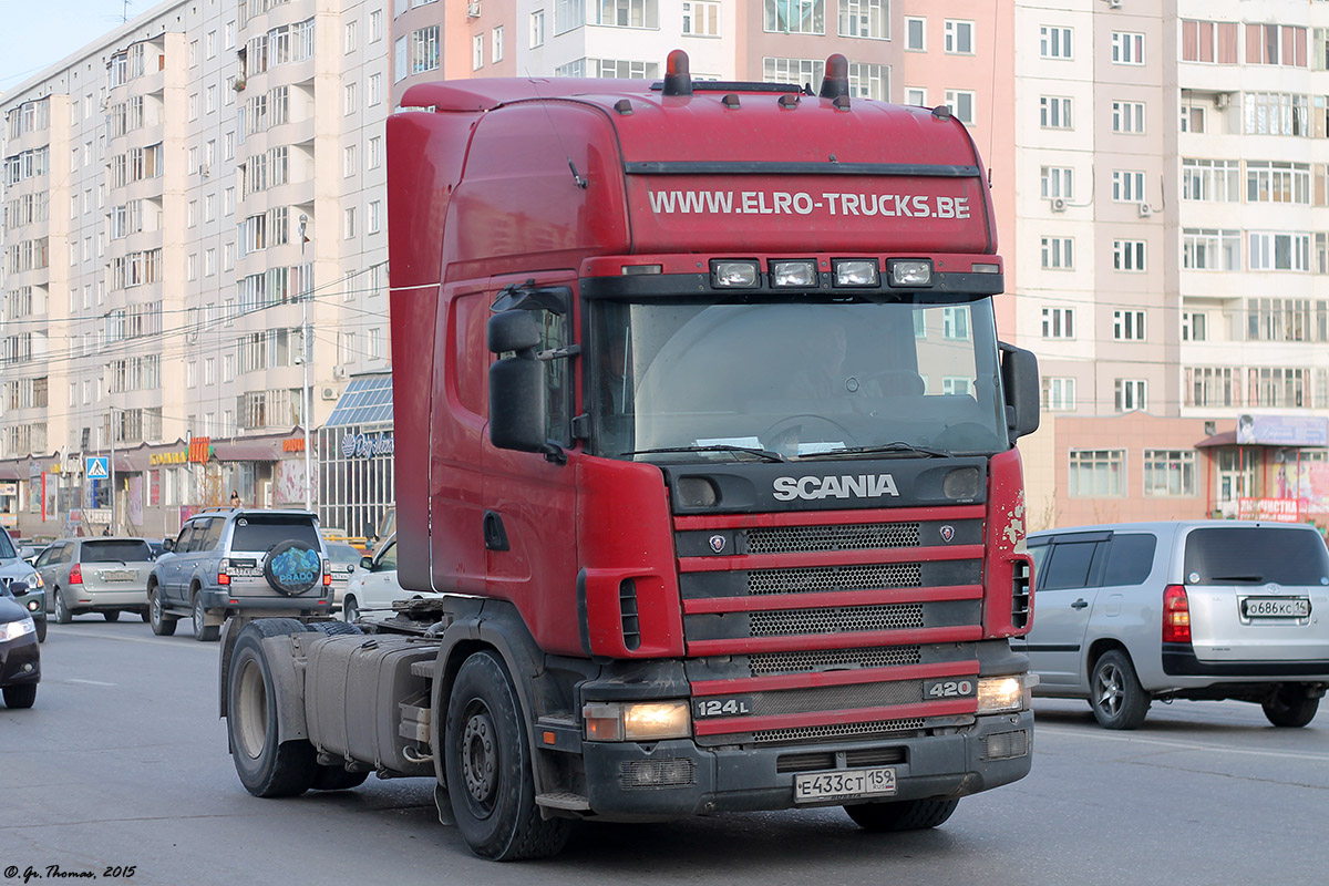 Пермский край, № Е 433 СТ 159 — Scania ('1996) R124L