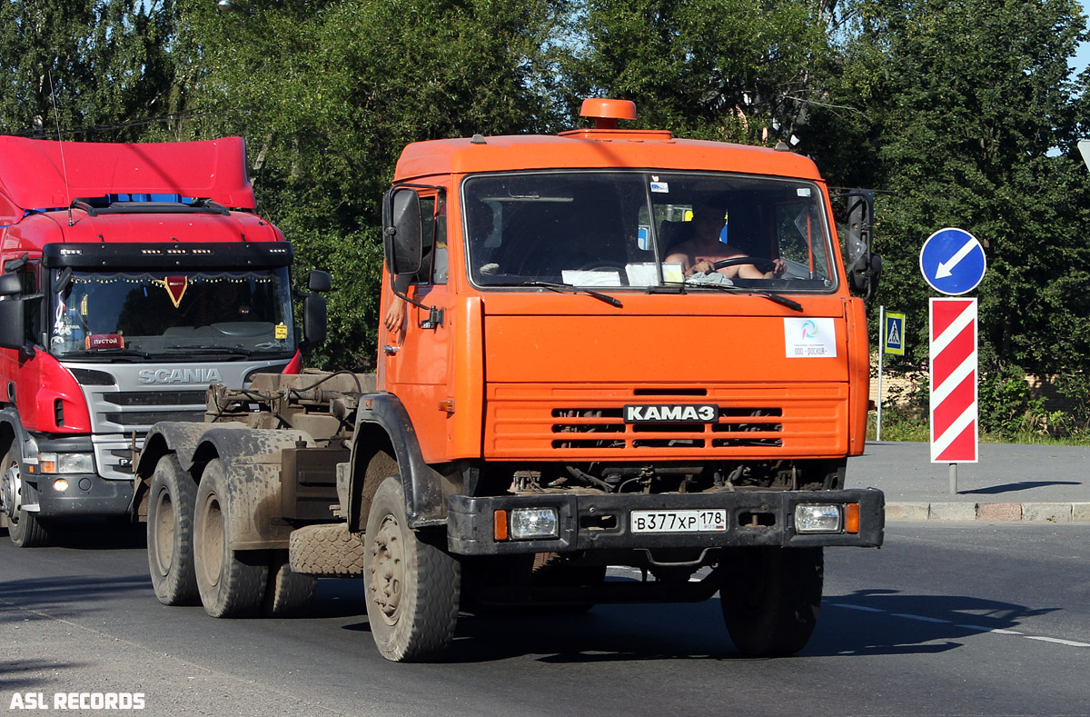 Санкт-Петербург, № В 377 ХР 178 — КамАЗ-53215 (общая модель)