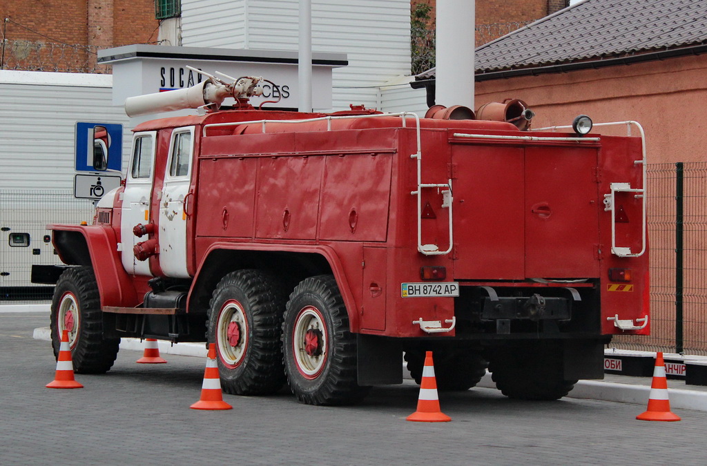 Одесская область, № ВН 8742 АР — Урал-43202