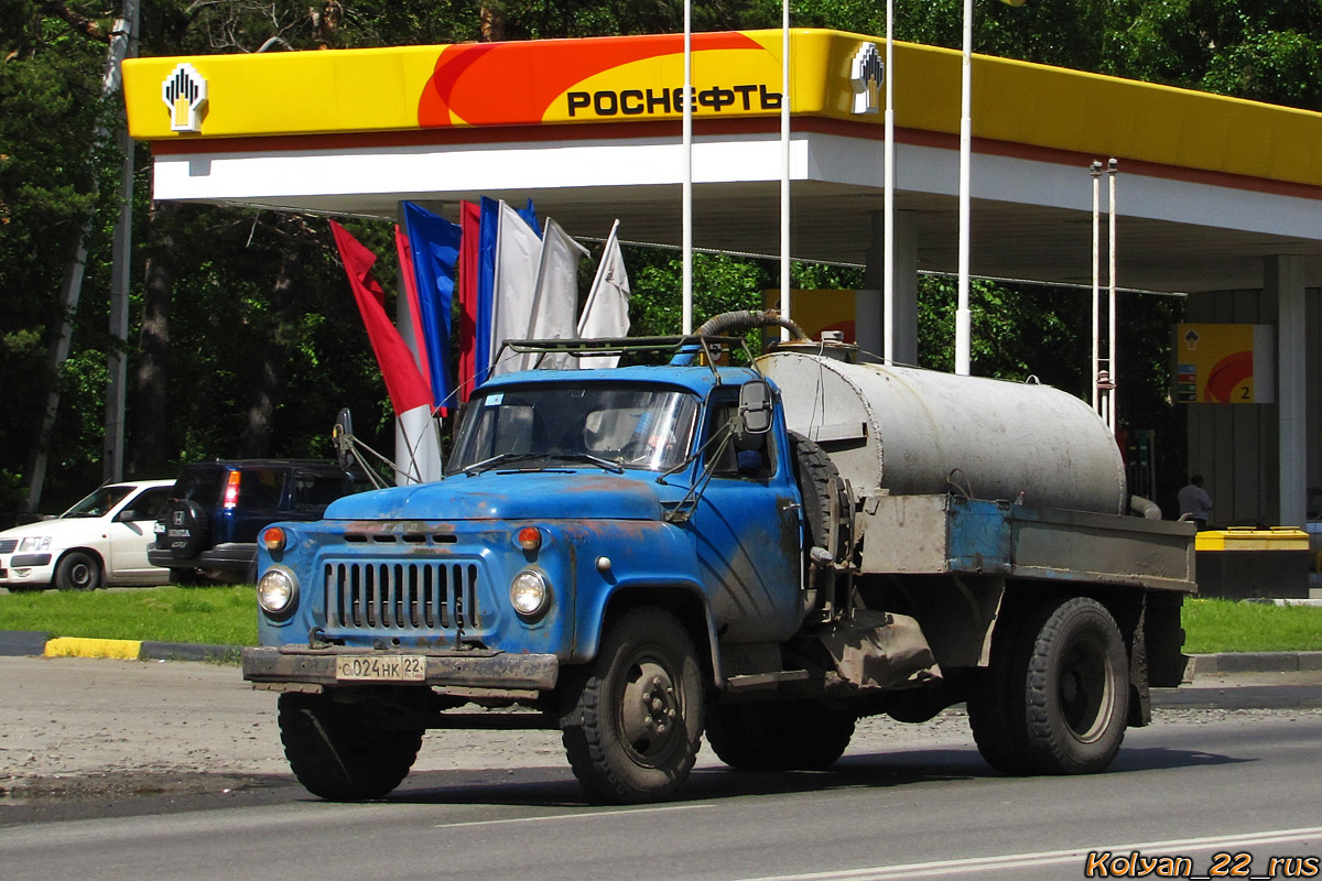 Алтайский край, № С 024 НК 22 — ГАЗ-53А