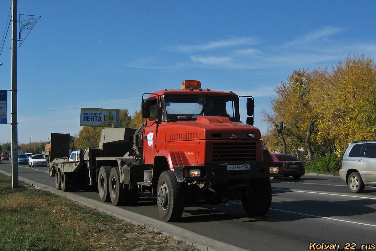 Алтайский край, № Р 379 НТ 22 — КрАЗ-6443