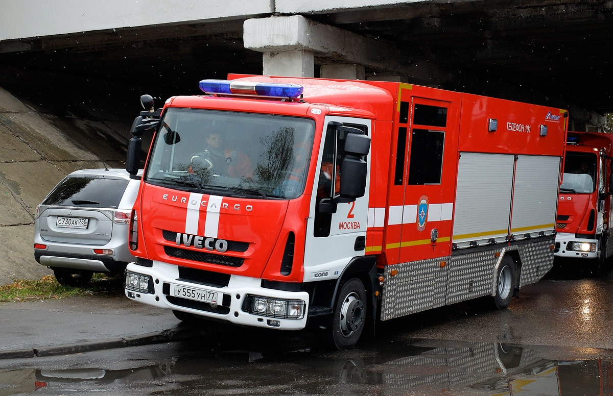 Москва, № У 555 УН 77 — IVECO EuroCargo ('2008)