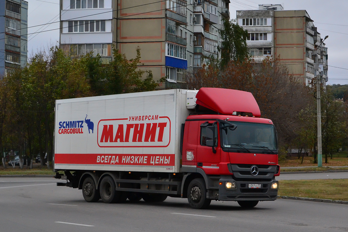 Пензенская область, № О 261 АЕ 37 — Mercedes-Benz Actros ('2009) 2536